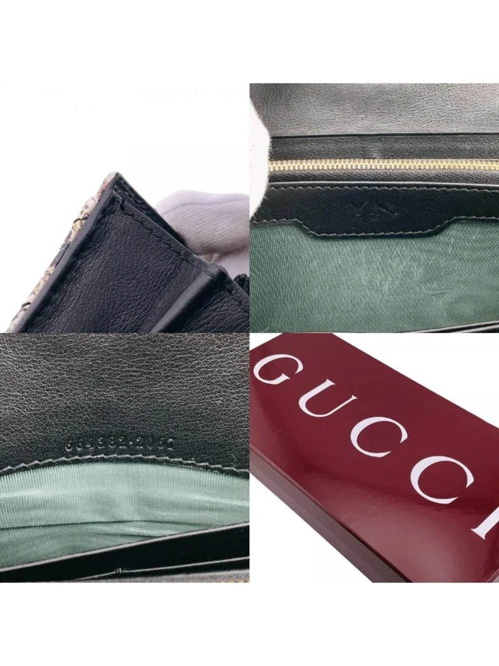 Gucci Exotic Flap GG Marmont Wallet